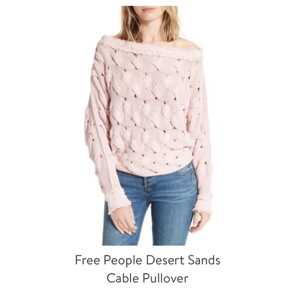 Free People desert sands sweater